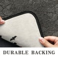 thumbnail image 6 of Halloween Pumpkin Ghost Front Door Mat Anti Slip Pumpkin Skull Bat Spider Welcome Mat Retro the Indoor Door Mat/Outdoor Crystal Velvet 30x17 Inches, 6 of 7