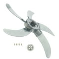 thumbnail image 2 of MOVTOTOP 18 Inch Grey Plastic Fan Blade with 5 Leaves for Home Use Enhancing Airflow and Coverage, 2 of 8