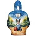 thumbnail image 2 of Happy Father's Day Boston Terrier Playing Basketball with Best Dad Jersey All Over Print 3D Hoodie Unisex Merch Hoodies Gentleman Dog Lover Gifts - 13006, 2 of 6
