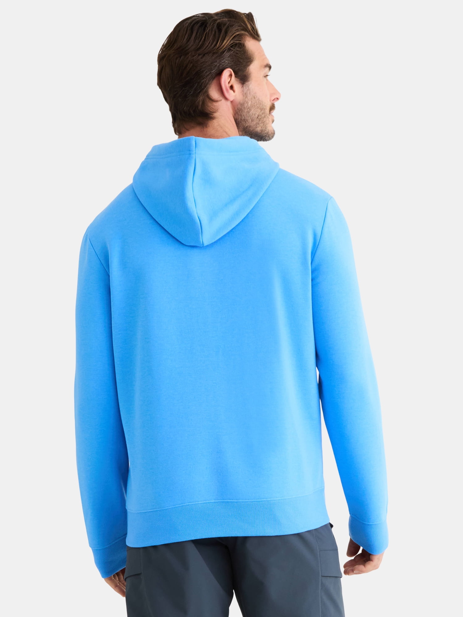 Athletic Works Men's & Big & Tall Men's Fleece Hoodie Sweatshirt, Sizes XS-4XLT