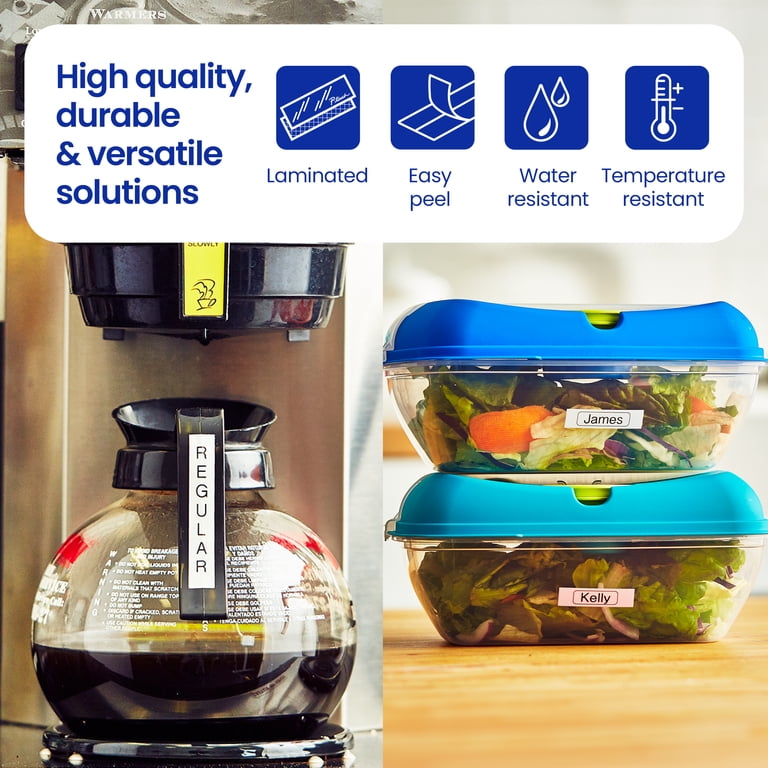 blacklabel　2点セット Brother, Label Tapes, Laminated, 1 in x 26.2 ft, 2 Rolls - Walmart.com
