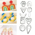 thumbnail image 3 of 24 Pieces Polymer Clay Cutters Mini for Tools Jewelry Making DIY Baking Polymer Clay Jewelry, 3 of 8