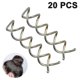 thumbnail image 1 of 20pcs Spiral Hairpins, Twist Hair Clips For Hair Styling Spiral Shaped, 1 of 4