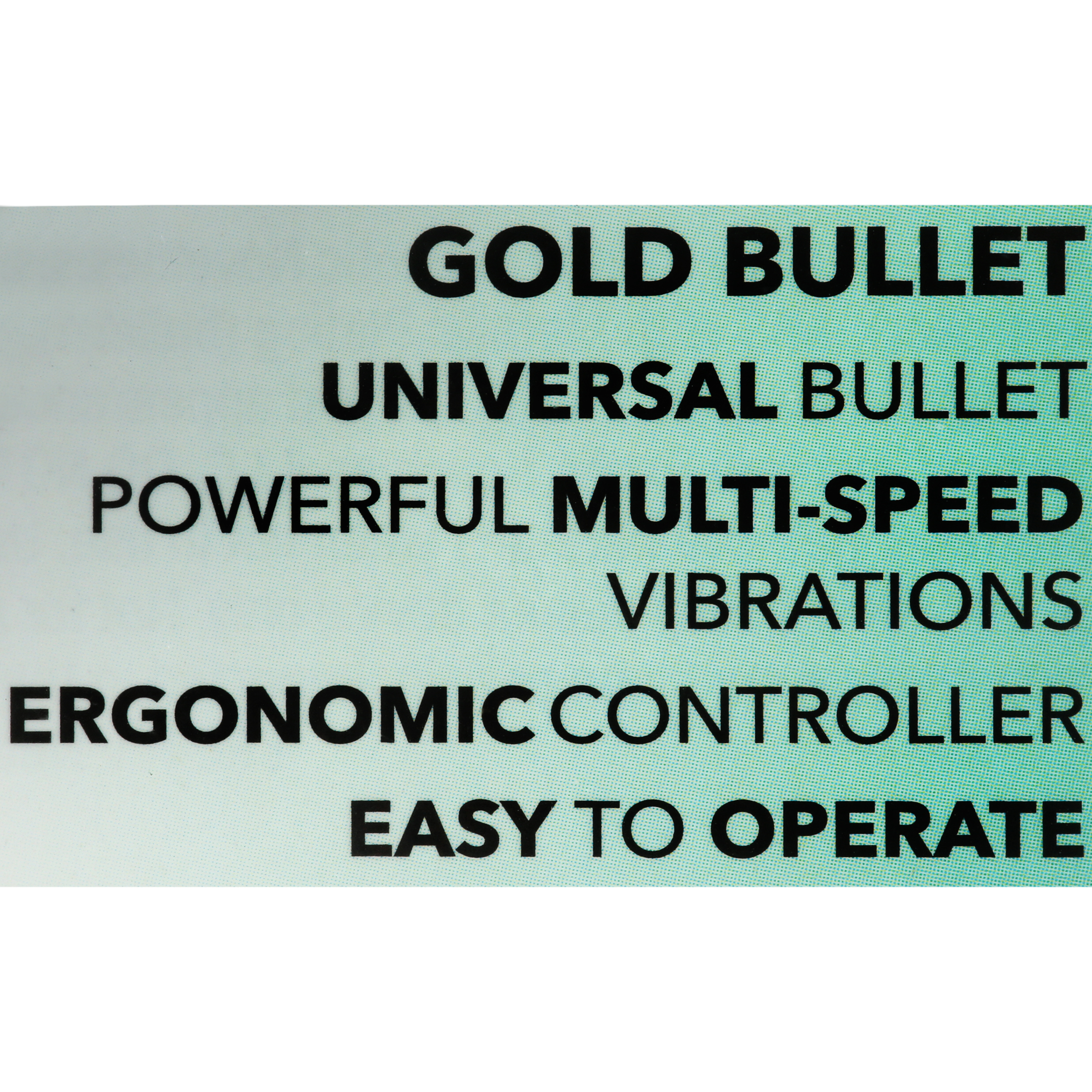CalExotics Golden Vibrating Bullet