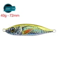 thumbnail image 2 of Pesca Señuelos de pesca de simulación de metal de 72 mm y 40 g Anzuelos anzuelos cebo duro artificial (A), 2 of 9