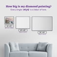 thumbnail image 5 of DIAMOND ART CLUB® Beacon of Hope Diamond Painting Kit, Fun DIY Crafts for Adults, Round Diamond Art Canvas by Thomas Kinkade, 16" x 13" (40.7 cm x 33 cm), 5 of 6