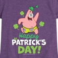 thumbnail image 3 of SpongeBob SquarePants - Happy St. Patricks Day - Girls Fitted Short Sleeve Tee, 3 of 6