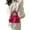Hot Pink, variant on Stylish Handbag in Cloud Shape Exquisite Craftsmanship Compact yet Spacious Shoulder Bag Show Your Overall Look