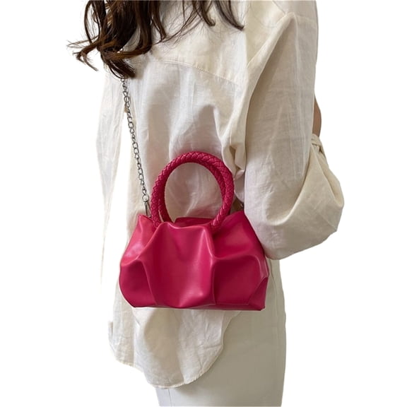 Yokua Elegant Women's Shoulder Bag Unique Cloud Shape Handbag Spacious Interior