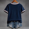 thumbnail image 5 of 9/11 25th Anniversary Shirt Womens WE Will Never Forget Tee Shirts | Lightweight Fabric, V Neck Short Sleeve Tops, American Flag, 2001-2026 25Th Anniversary Tops, Patriotic Honor Tee Shirt,M, 5 of 5