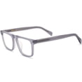 thumbnail image 5 of HEPIDEM Matte Acetate Glasses Frame Men Vintage Square Eyeglasses Optical Spectacles (9283 Matte Gray), 5 of 9