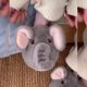 thumbnail image 3 of Pantuflas de elefante de peluche, zapatillas cerradas, bonitas zapatillas de casa sin cordones, cómodas zapatillas peludas para caminar, antideslizantes para dormitorio., 3 of 9