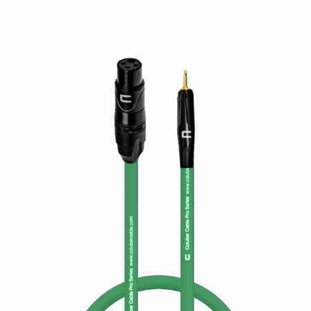 Coluber Cable Unbalanced XLR Female Cable to 3.5 TS Male - 3-Pin Connector