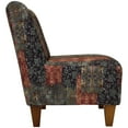 thumbnail image 6 of Fox Hill Trading Penelope Armless Slipper Chair, Pinot Print, 6 of 6