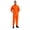 Orange, variant on Men's Work Overalls One Piece Mechanics Workwear Long Sleeves Multiple Pockets Jumpsuit Orange 170/L