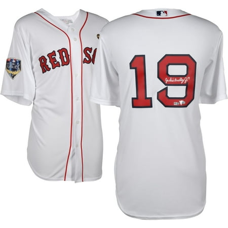 Jackie Bradley Jr. Boston Red Sox 2018 MLB World Series Champions Autographed Majestic White Replica World Series Jersey - Fanatics Authentic Certified