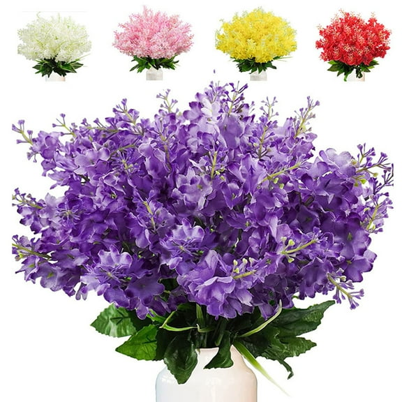 1X Artificial Flower Hyacinth Clearance! Nomeni Artificial Flower Hyacinth Home Decoration Pink, Fake Flowers Promotion Sale! Pink