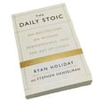 thumbnail image 2 of Gift Idea The Daily Stoic: 366 Days Of Wisdom Perseverance And Life Lessons For Modern Living 1 book The Daily Stoic (paperback) Present Holiday Gift Birthday Gift Collectible Makeup Organizers, 2 of 6
