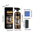 thumbnail image 2 of Non-Acid Wheel Cleaner Kit, Iron Powder Remover Spray for Car Wheels and Paint, Fast Acting Rust and Brake Dust Remover, 2 of 7