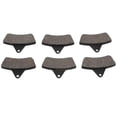 thumbnail image 4 of Lot de 6 plaquettes de frein silencieuses et résistantes au vieillissement pour Arctic Cat 250, 300, 400 et 500, 4 of 4