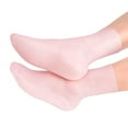 thumbnail image 6 of Spa Home Reusable for Repairing Cracked Anti Cracking Feet Care Socks Foot Spa Pedicure Socks Foot Care Socks Long Silicone Socks Moisturizing Socks PINK S, 6 of 7
