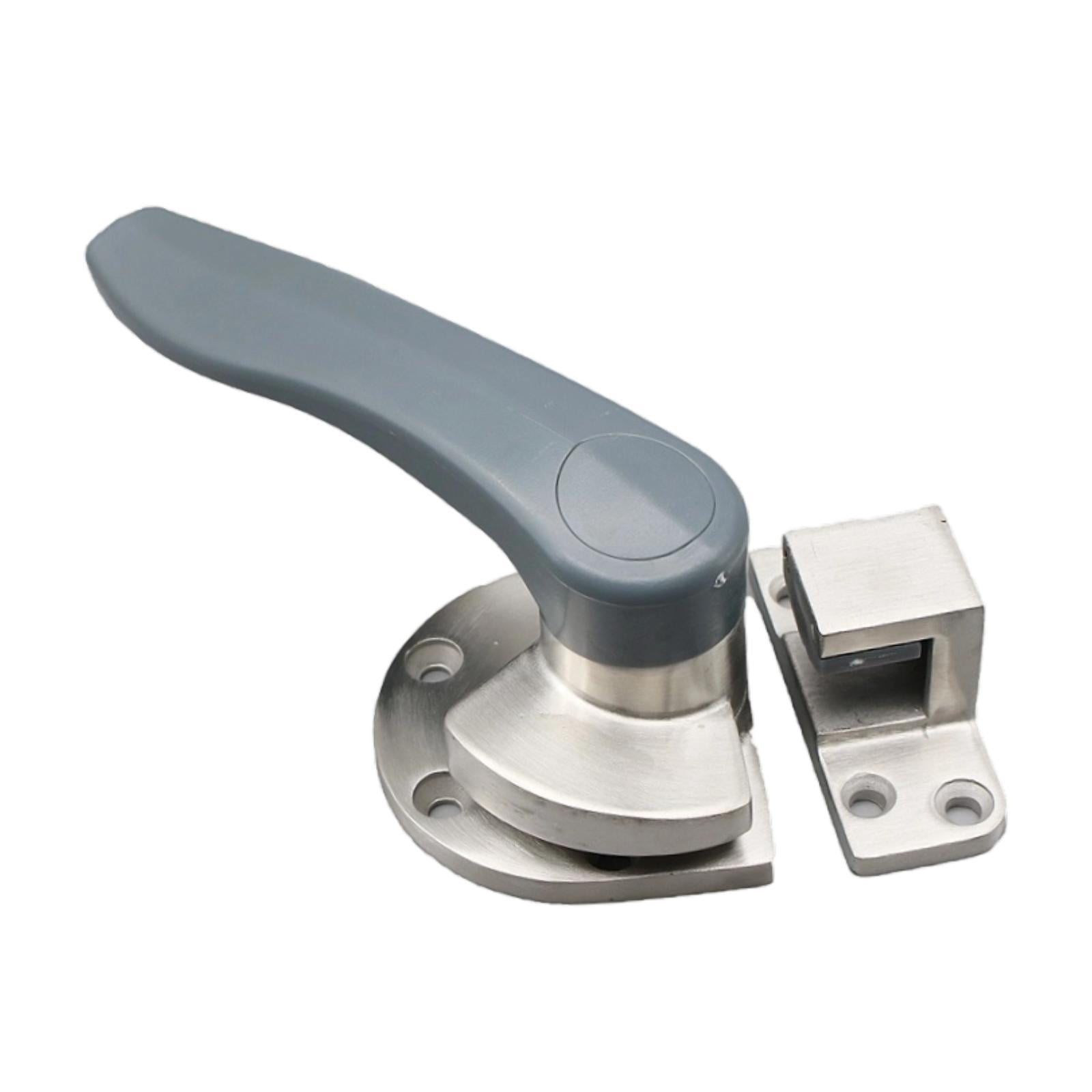 CarpNettore Cabinet Door Handle Lock for Steamer Units with Hinges for Freezing Applications Steel For Left
