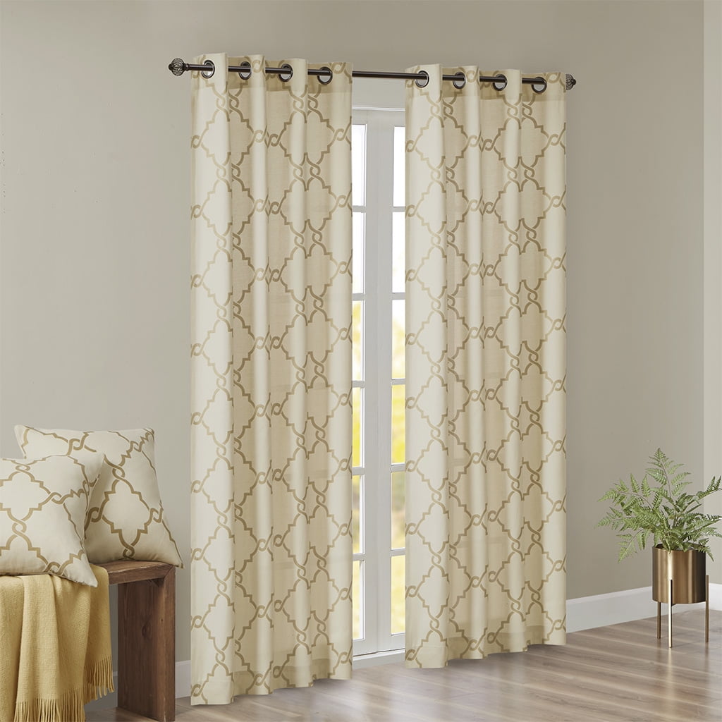 Grommet Top Window Curtain Panel (Only 1 Pc Panel)
