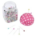 thumbnail image 4 of Loewten Perles Durables, Épingles à Coudre, pour Épingles Recouvertes de Tissu Rose, 4 of 8
