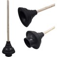 thumbnail image 2 of BRILLAR Desatascador de inodoro de goma - Desatasca baños, lavabos y desagües - para uso doméstico, comercial e industrial, 2 of 5