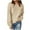 Khaki, variant on RYRJJ Oversized Sweaters for Women Long Sleeve Crew Neck Pullover Sweater Casual Fall Heathered Knit Tops Fashion(Black,S)