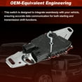 thumbnail image 4 of Interruptor de Seguridad Neutral y Luz de Reversa para Cadillac y Chevy, 4 of 7