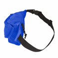 thumbnail image 4 of Unisex Belt Bag Crossbody Waist Bag with Adjustable Strap and 3-Zipper Pockets for Workout Shopping Travelling Hiking, 4 of 9
