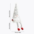 thumbnail image 4 of Wzzjkit Christmas Tree Topper, Gnome Tree Topper for Home Party Wedding Car Holiday Decor Supplies, Xmas Tree Topper, Christmas Tree Decorations, 4 of 7