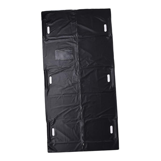 Heavy Duty Human Body Bag Zippers Stretcher 6 Handles 440lb