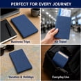 thumbnail image 3 of Brookstone Passport Holder Slim Lightweight Anti-Theft RFID Blocking Passport Covers for Travelling, 3 of 7