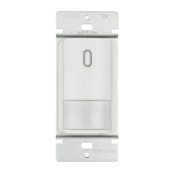 Motion Snsr,PIR,120-277V AC,Wht MS100W