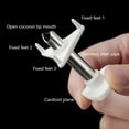 thumbnail image 4 of Stainless Steel Coconut Opener Tool Effortless Hole Puncher for Fresh Coconuts Kitchen Gadget, 4 of 5
