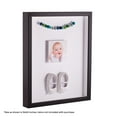 thumbnail image 2 of ArtToFrames 10x10 Inch Shadow Box Picture Frame, with a Satin Black Tall 1 Wide Shadowbox frame and Super White Mat Backing (4654), 2 of 7