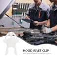 thumbnail image 3 of KAKOWELY hood rod support 20pcs Universal Hood Prop Rod Holder Clips Car Hood Support Bracket Hood Rod Support Rivet Hood Prop Rod Clip for Car Hood Decoration, 3 of 4