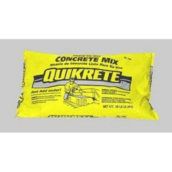 Quikrete Ready-to-Use Concrete Mix Cement 10 lb Pouch