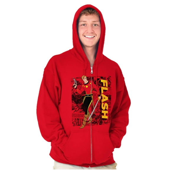 Flash Gordon Vintage Comic Strips Zip Up Hoodie Men's Women's Brisco Brands M