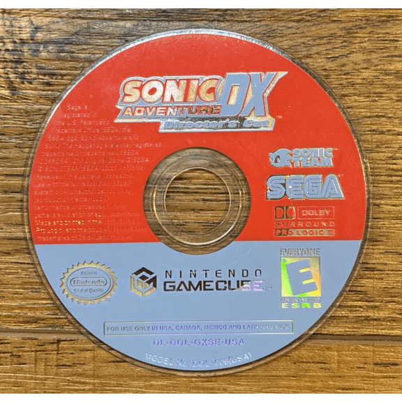 Pre-Owned Sonic Adventure DX: Director's Cut - GAMECUBE - GAMECUBE disc