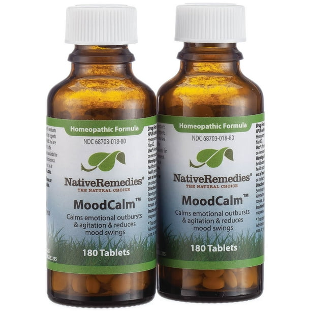 Native Remedies MoodCalm for Emotional Balance, Mood Swings and Stress