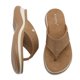 thumbnail image 2 of Sandalias de apoyo Mujeres zapatos de playa de dhinestone arco de verano antideslizante (39) marrón, 2 of 9