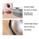 thumbnail image 5 of Xihbxyly Lavabo Multifuncional de Acero Inoxidable, Juego de Rallador y Colador 3 En 1, para Preparar Alimentos y Enjuagar Arroz, Acero Inoxidable Duradero, Herramienta de Cocina Moderna, Tamaño 26 C, 5 of 6