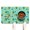 Fresh Avocado, variant on Green Kiwi Slices Pet Food Mat - Eco-Friendly Non-Slip Dog Bowl Mat, Tropical Fruit Aesthetic Design, 4-Layer Absorbent & Washable Feeding Pad for Puppies and Senior Dogs