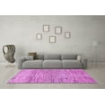 thumbnail image 3 of Ahgly Company Indoor Rectangle Abstract Purple Modern Area Rugs, 8' x 10', 3 of 4
