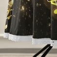 thumbnail image 5 of GZHJMY Music Note Gold Black Polyester Fiber Round Lace Tablecloth, Delicate Table Decoration Items, Protect Your Table (60 Inches/Diameter)., 5 of 7