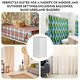 thumbnail image 5 of VEGCOO 8PCS Magnetic Shower Curtain Weights, Plastic Coated Waterproof Heavy-Duty Magnets, Stop Curtain Flapping for Bathroom, Outdoor Curtains, Tablecloths & Flags (White), 5 of 7