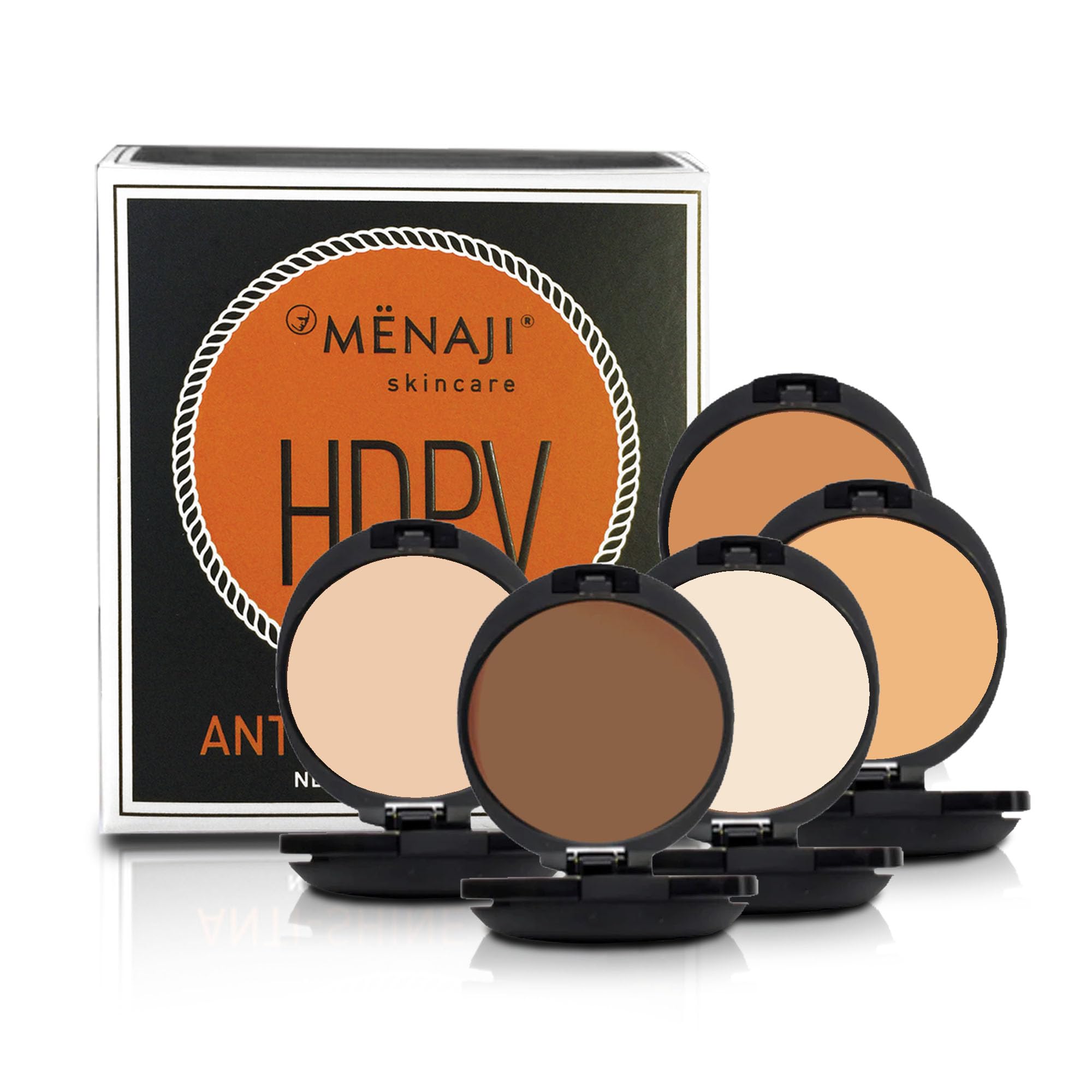 High Definition Powder Vision - Anti-Shine Bronze by Menaji for Women - 0.35 oz Powder